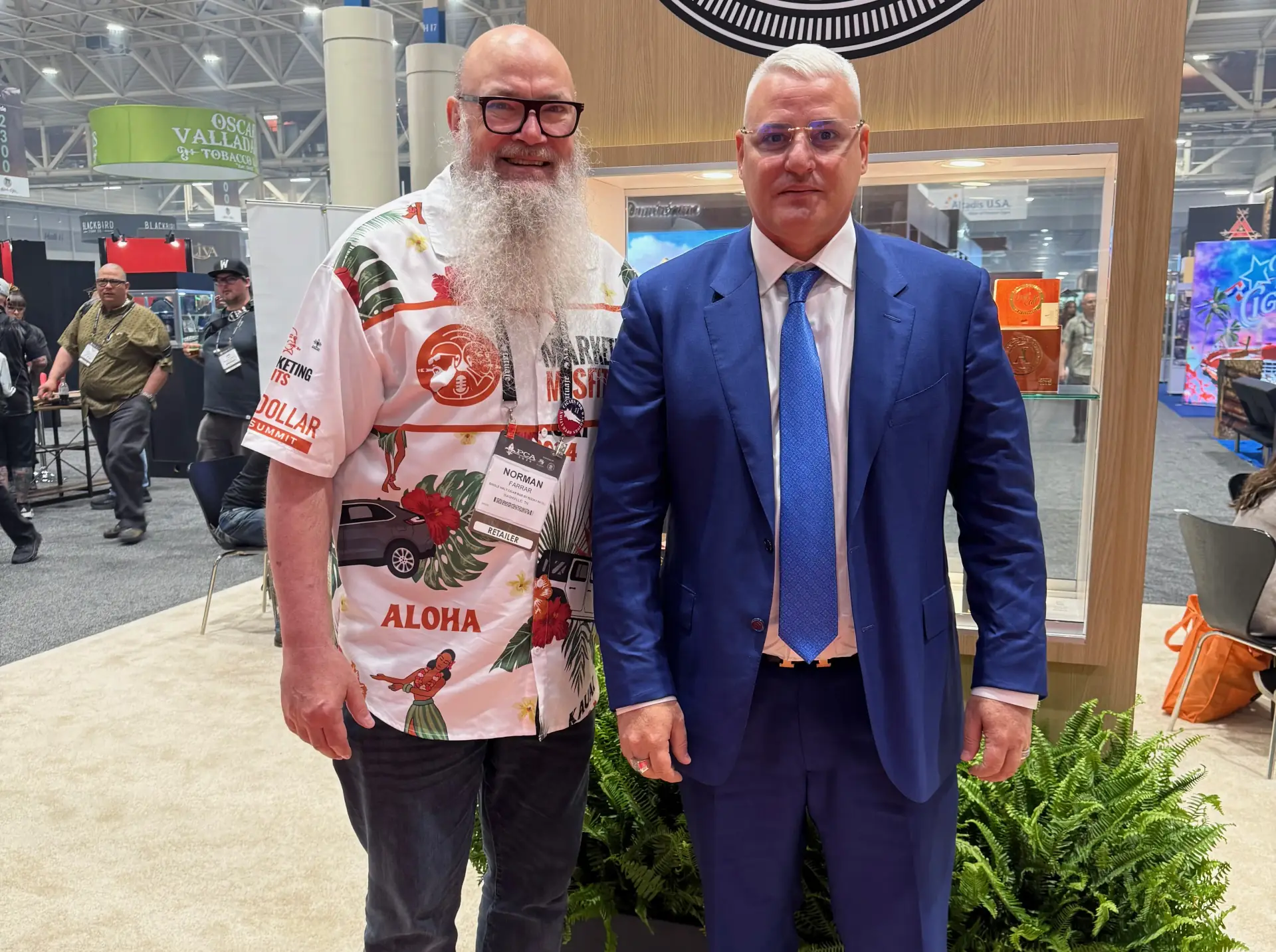 Norm Farrar with A.J. Fernandez at PCA