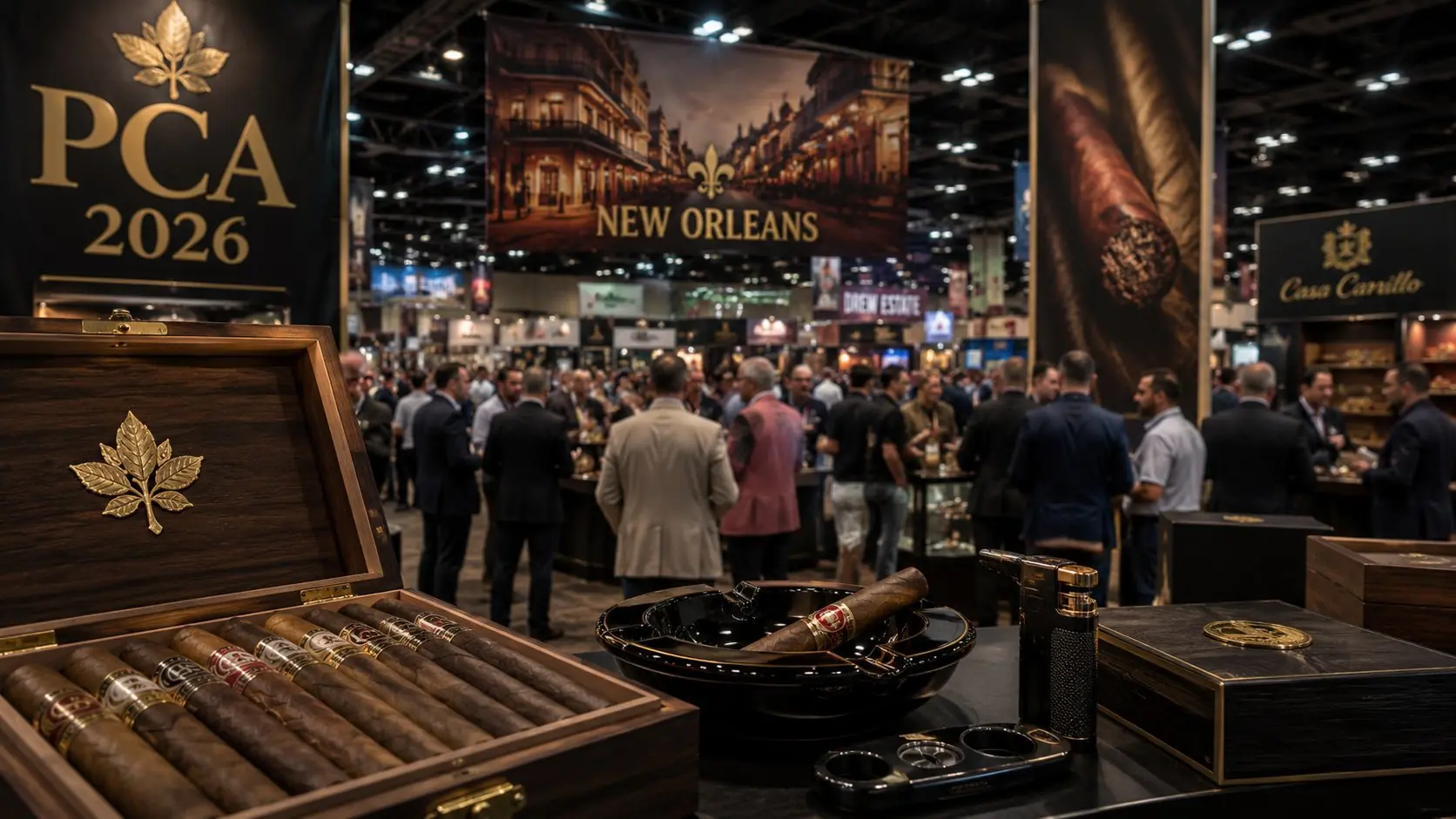 PCA 2026 trade show floor at the Ernest N. Morial Convention Center in New Orleans