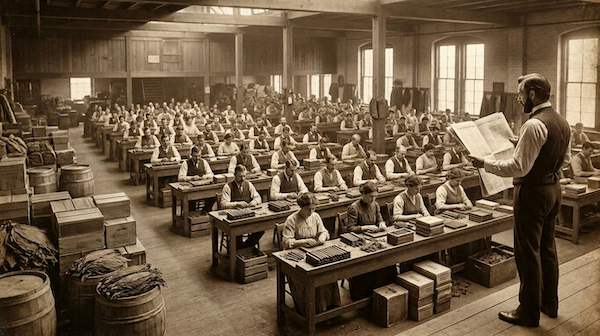 Historic cigar factory floor